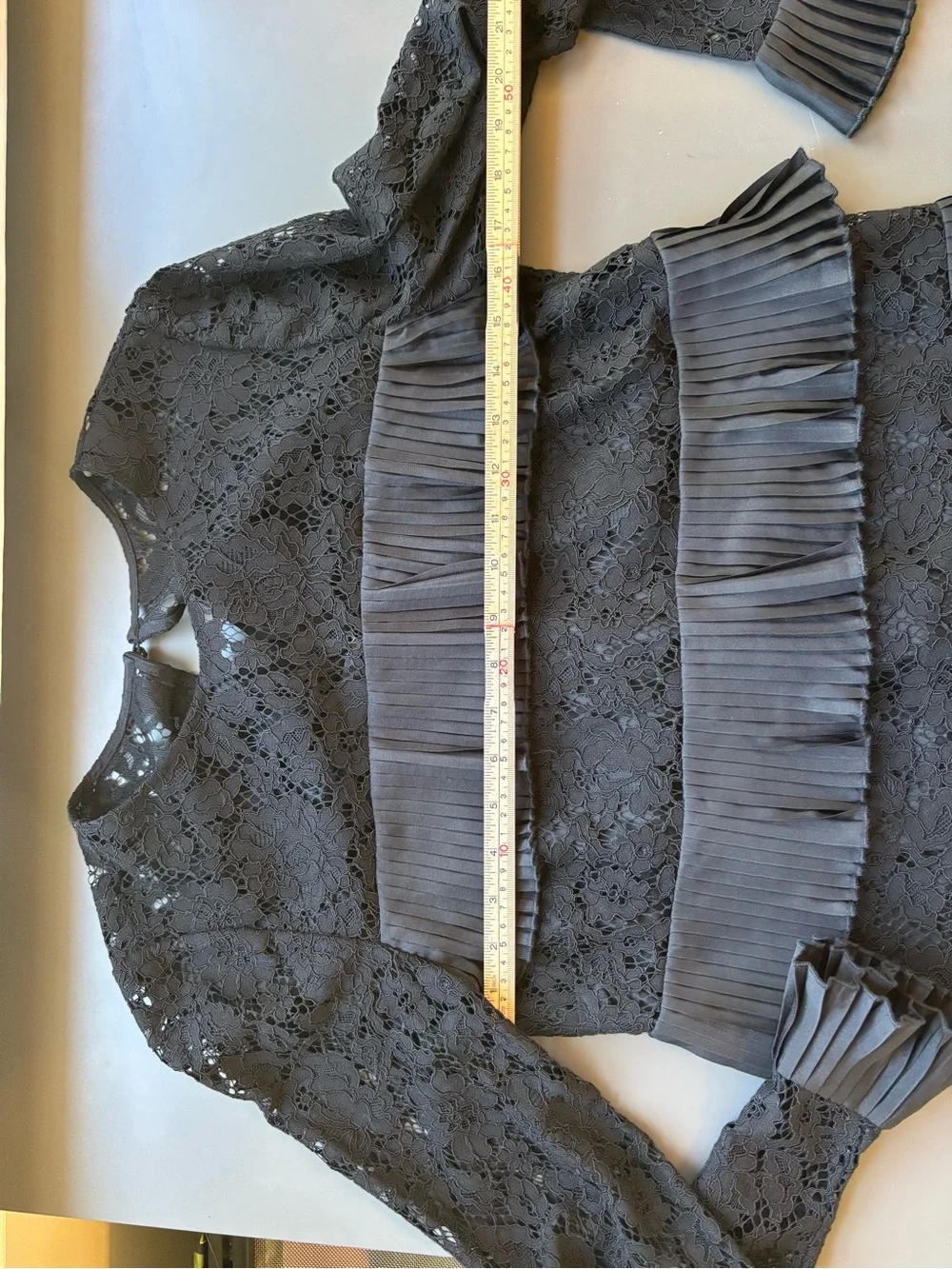 J. Crew Lace and Ruffle Blouse- 2